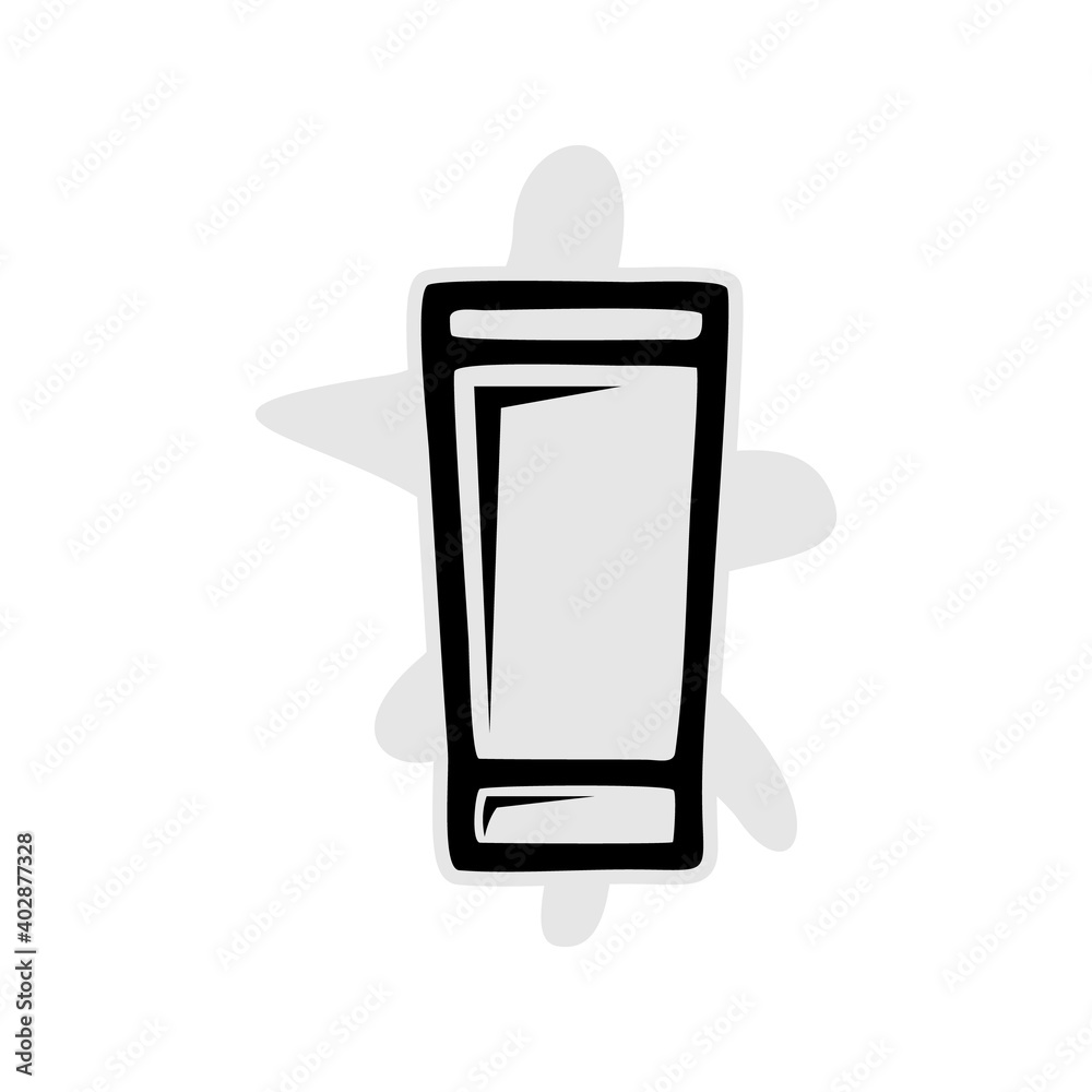 lotion icon isolated on white background from therapy collection. lotion icon isolated on white background from therapy collection.