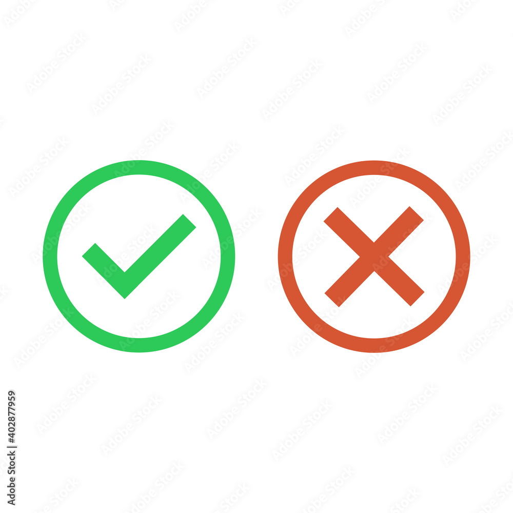 Check Mark Icons. Vector illustration. Check Mark Icons. Vector illustration.
