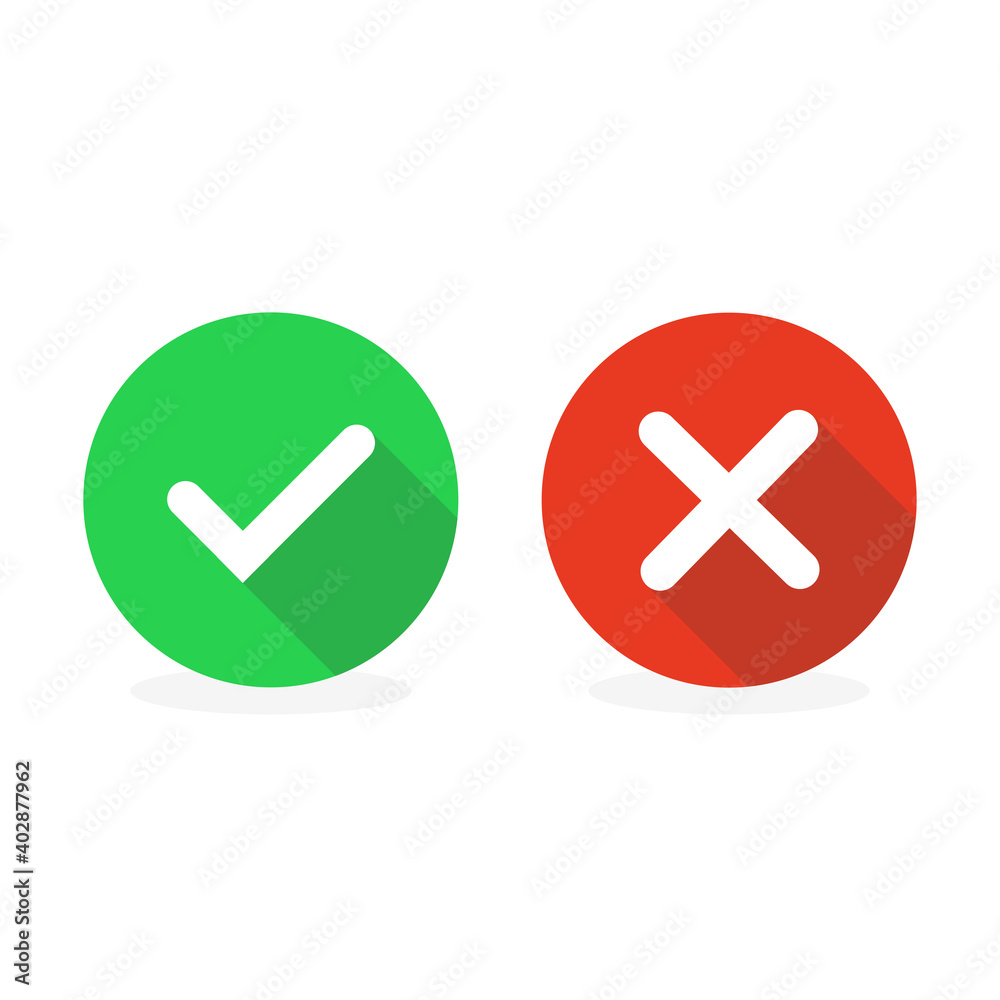 Check Mark Icons. Vector illustration. Check Mark Icons. Vector illustration.