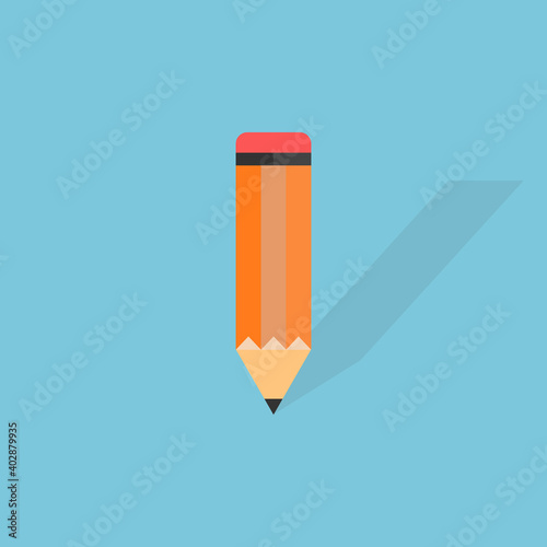 Pencil Icon. Vector illustration.