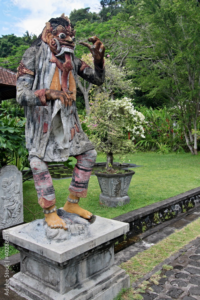 Fototapeta premium Tirta Gangga is a former royal palace in eastern Bali island. Indonesia. Asia.