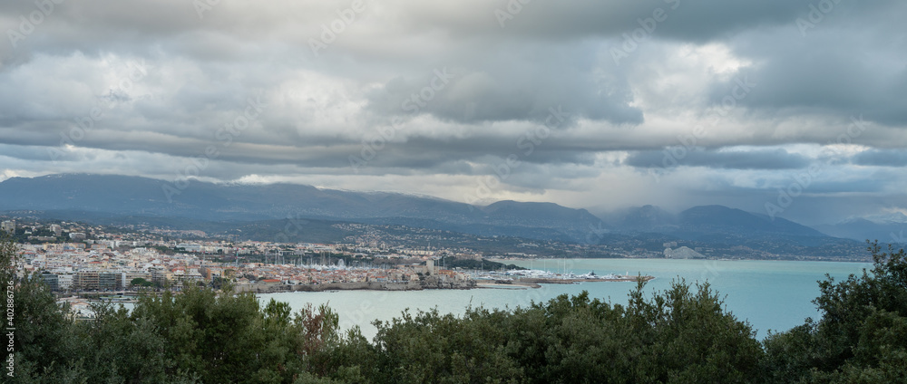 Panorama du cap d'Antibes Panorama du cap d'Antibes