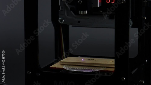 Wood engraving machine. Electric engraving.