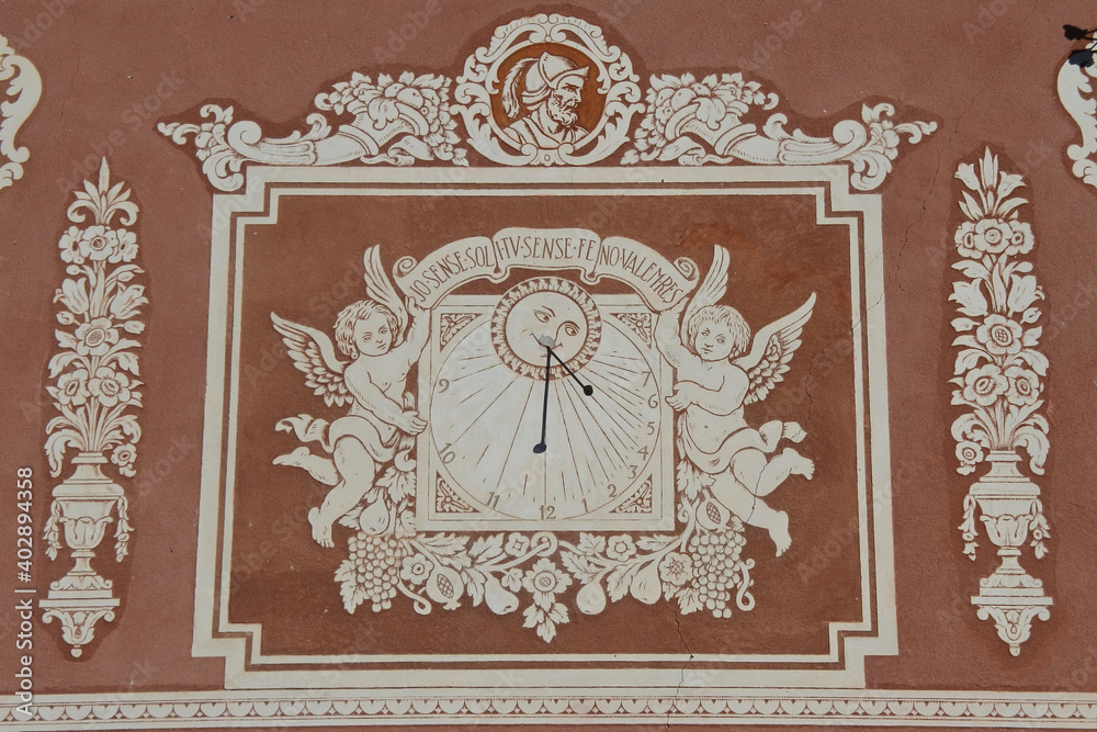 Reloj solar Stock Photo Adobe Stock