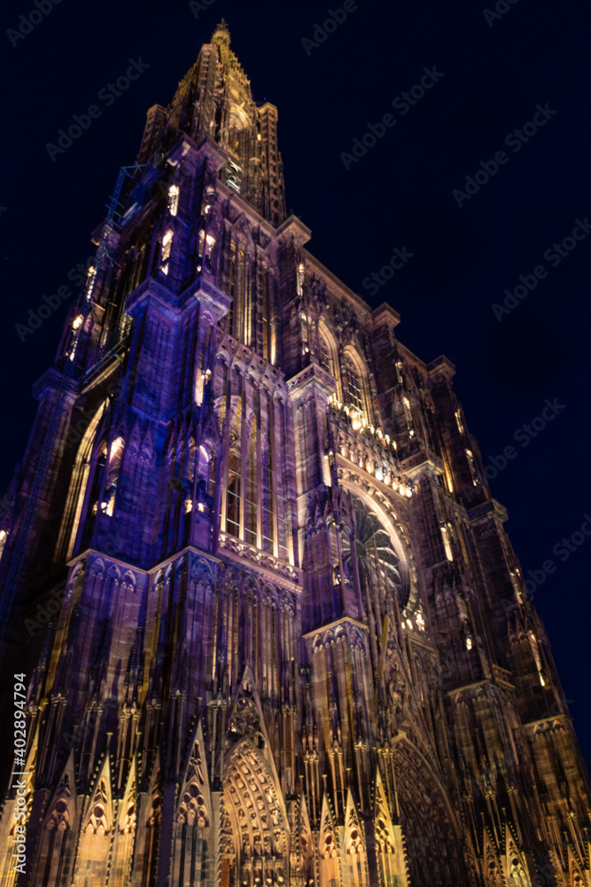 Cathedral of Strasbourg, in France