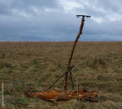 Fotografie the english wiltshire look-a-like equivalent of Short Circuit robot