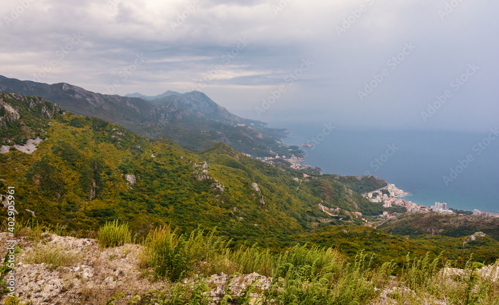 The top of Mount Chelobrdo. Montenegro.