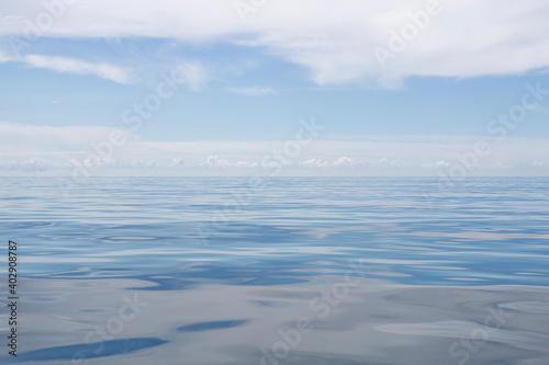 La mer et son calme