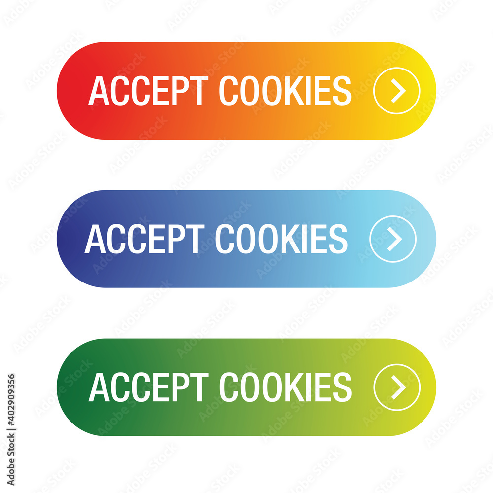 Accept Cookies click button set Accept Cookies click button set