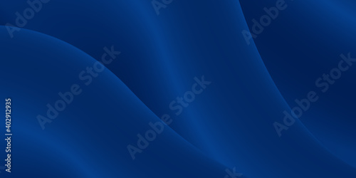 Dark blue abstract wave background. Trendy dark blue grey color of 2021 background. Suit for business, corporate, institution, party, festive, seminar, and talks