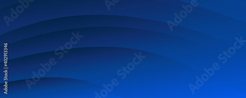 Dark blue background with abstract graphic elements for presentation background design. Dark blue wave abstract background for wide banner. 2021 blue background