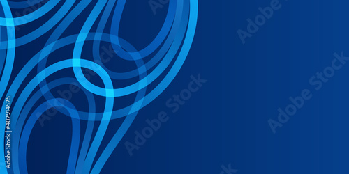 Blue lines abstract background