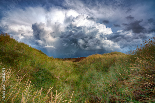 Clouds above ground - Råbjerg mile - Danmark