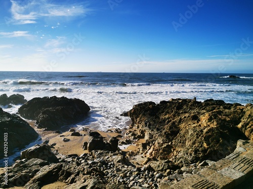 beach and rocks