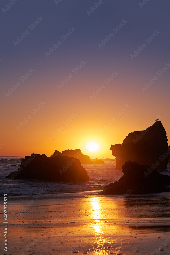 A day at El Matador Beach in Malibu CA, Sunset chasing.