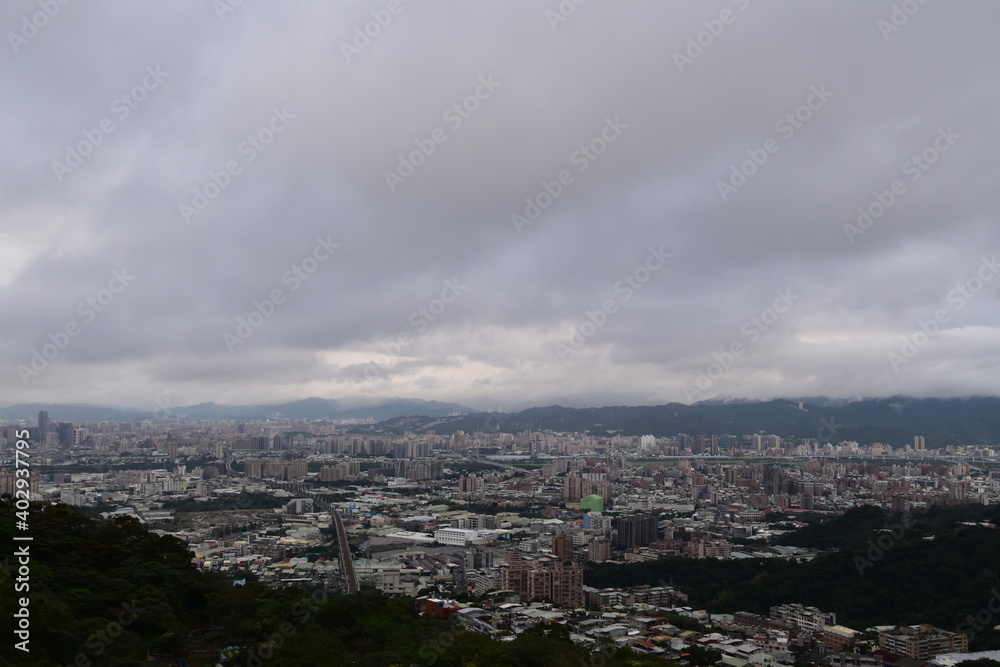 The view of New Taipei City in Taiwan