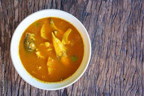 Thai food, Sour soup made of green papaya