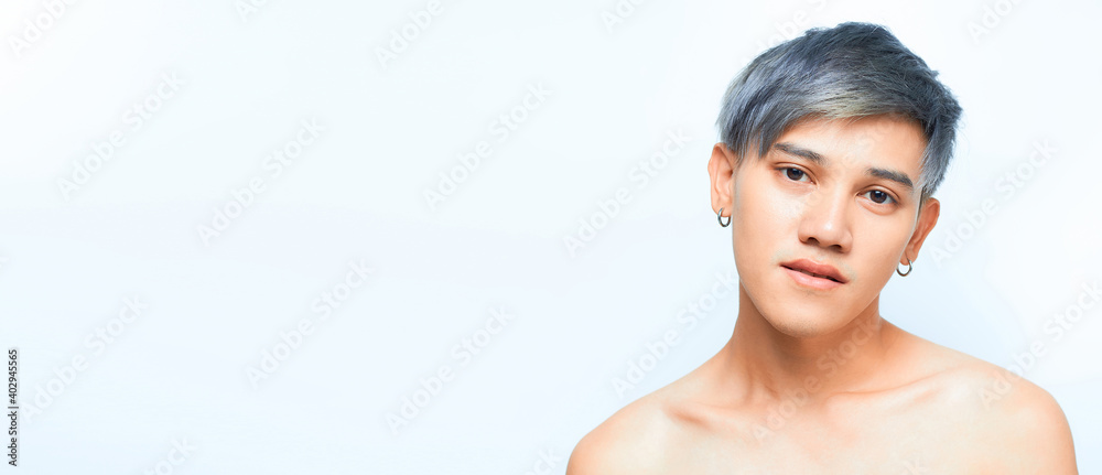 Healthy and beautiful young man on an isolated background. Healthy and beautiful young man on an isolated background.