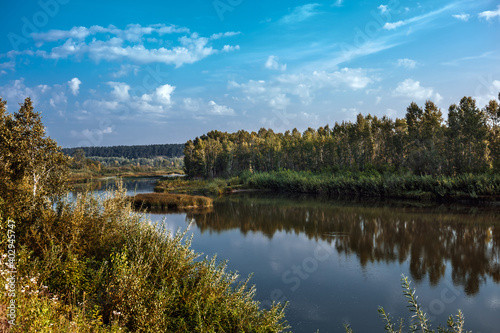 The River Berd. Western Siberia, Russia