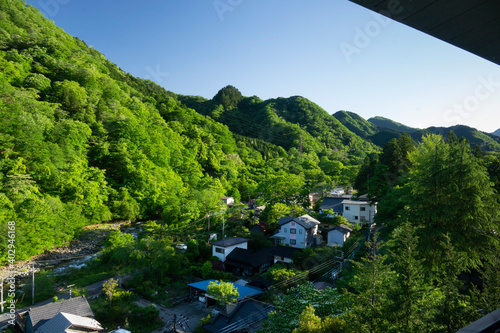 Daiya River, Nikko, Japan photo