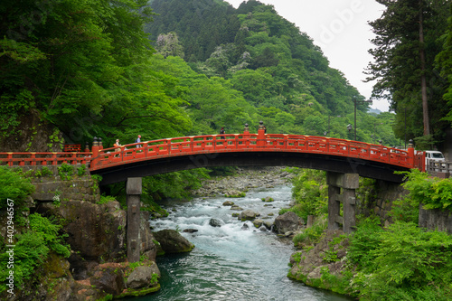 Shinkyo, Sacred Bridge, Nikko, Japan
