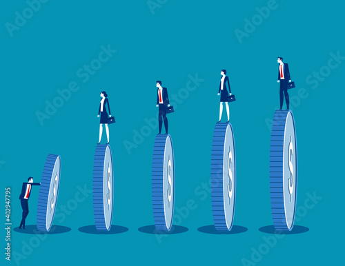 Crisis could lead to a domino effect. Business chain reaction
