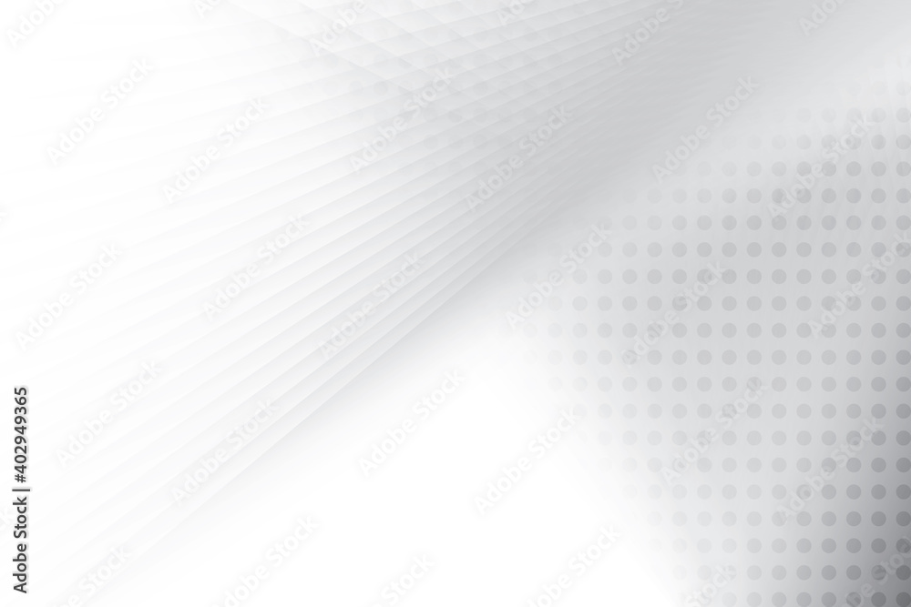 Abstract geometric white and gray color background with halftone effect. Vector, illustration. Abstract geometric white and gray color background with halftone effect. Vector, illustration.