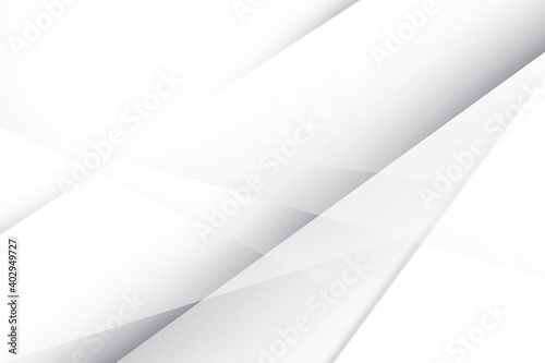 Abstract geometric white and gray color background. Vector, illustration.