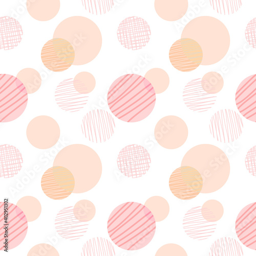 Abstract geometric seamless pattern. Modern abstract design for cover, fabric, paper, interior decor and other users.