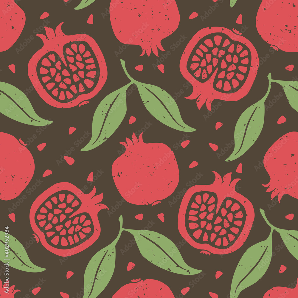 Pink Pomegranate Fruit Seamless Background Wallpaper Image For Free  Download  Pngtree