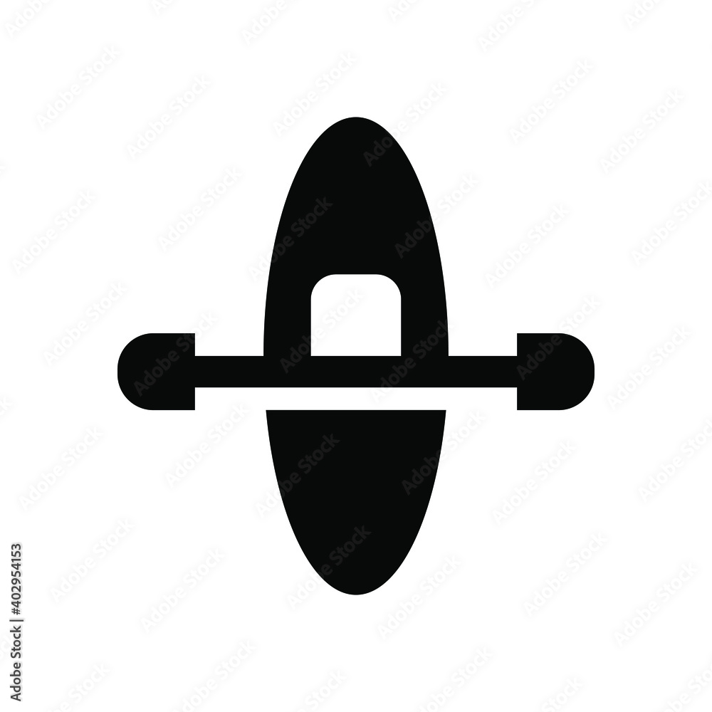 Kayaking icon vector graphic illustration Kayaking icon vector graphic illustration