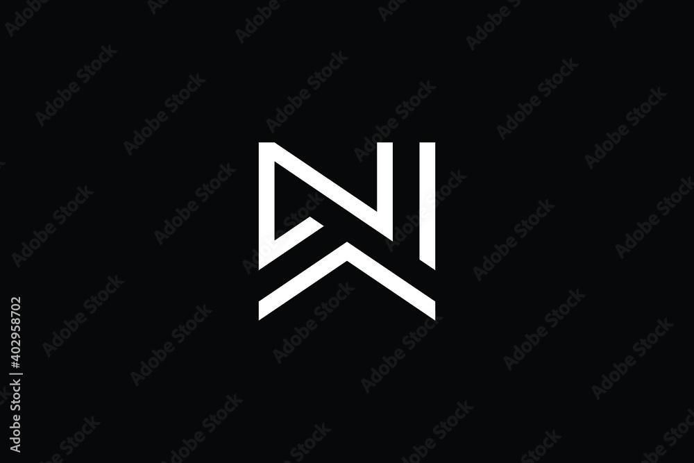 WN logo letter design on luxury background. NW logo monogram initials letter concept. WN icon logo design. NW elegant and Professional letter icon design on black background. N W WN NW WN logo letter design on luxury background. NW logo monogram initials letter concept. WN icon logo design. NW elegant and Professional letter icon design on black background. N W WN NW