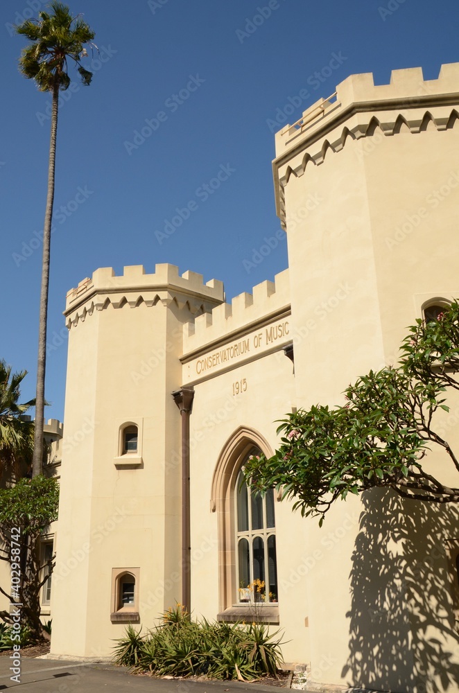 Conservatorium of Music - a heritage-listed music school in Sydney, Australia