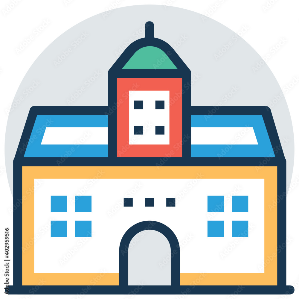 Famous symbol of Riga City Council Vector Icon Famous symbol of Riga City Council Vector Icon