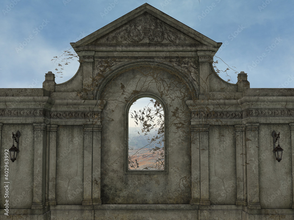 Fototapeta premium 3d render of a fantasy background