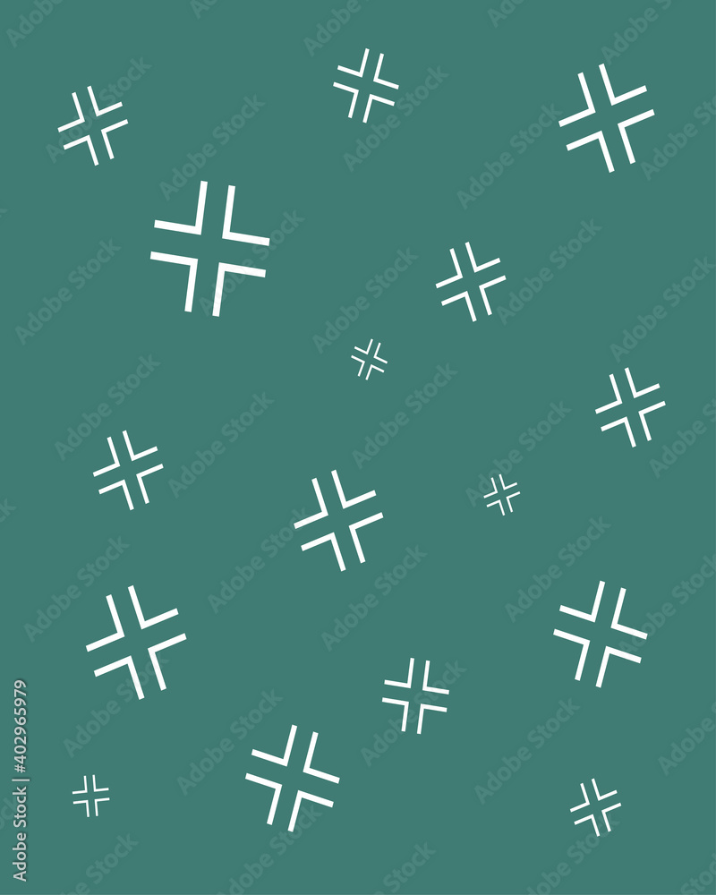 Obraz premium Plus Pattern for background design