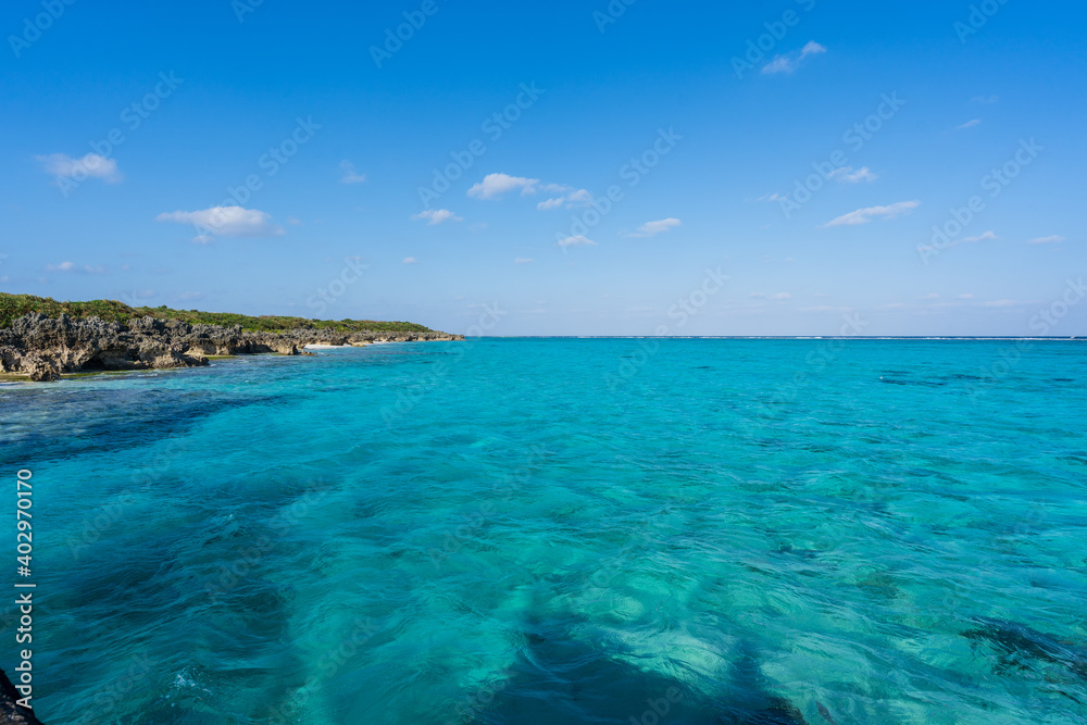 Fototapeta premium 与論島 Yoron island