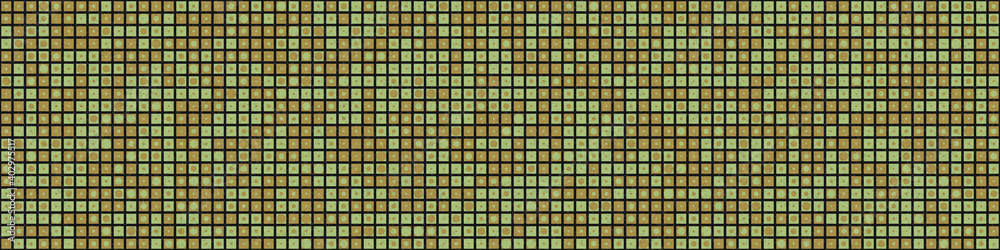 Fototapeta premium Abstract Geometric Pattern generative computational art illustration