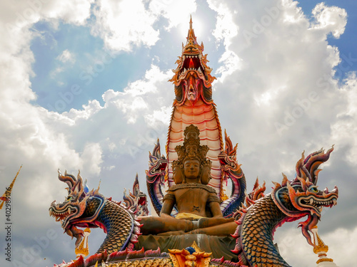 Phaya Nak, Sorn Pracharam Temple, Ban Na Kae Noi, Dong Ma Fai Subdistrict, Mueang District, Sakon Nakhon Province, Thailand