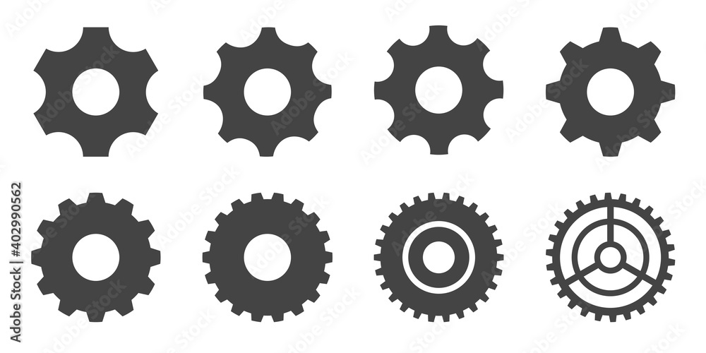Configure icon, Setting gears icon. Gear. Wheels. Vector illustration. Configure icon, Setting gears icon. Gear. Wheels. Vector illustration.