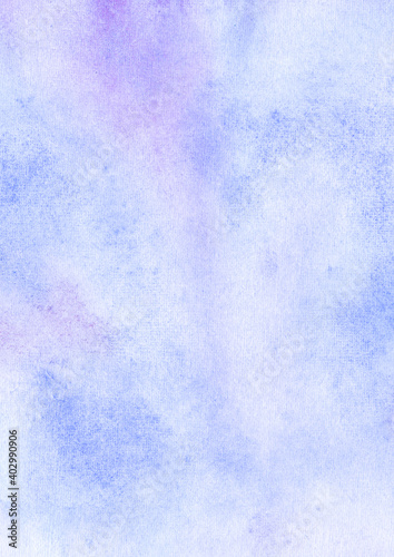 blue watercolor abstract background hand painted