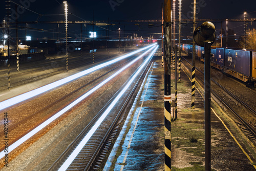 Motion on railway station - Vajnory/Bratislava
