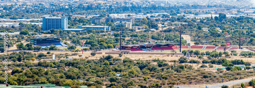 Panoramic view of part Windhoek as seen from Kleine Kuppe photo