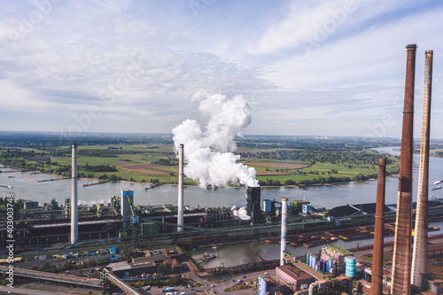 Industrial areas in Ruhr region, Germany