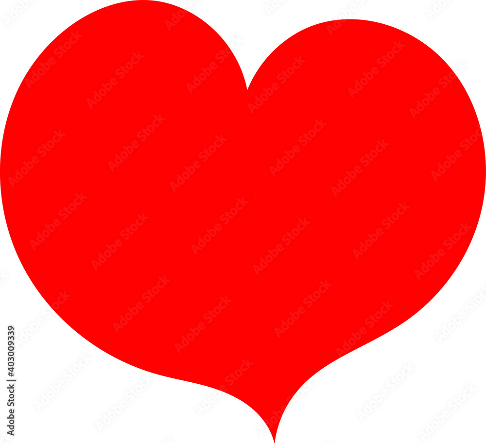Heart - vector drawing, symbol of love. Red sign and emblem for Valentine's Day, a beautiful template for a card for the wedding. Heart - vector drawing, symbol of love. Red sign and emblem for Valentine's Day, a beautiful template for a card for the wedding.