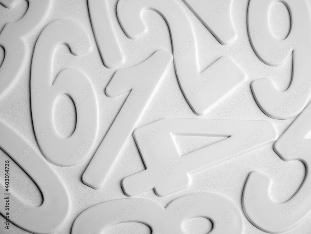 Background of numbers Background of numbers