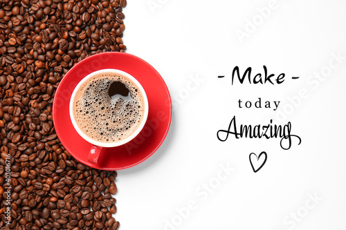 Text MAKE TODAY AMAZING and...