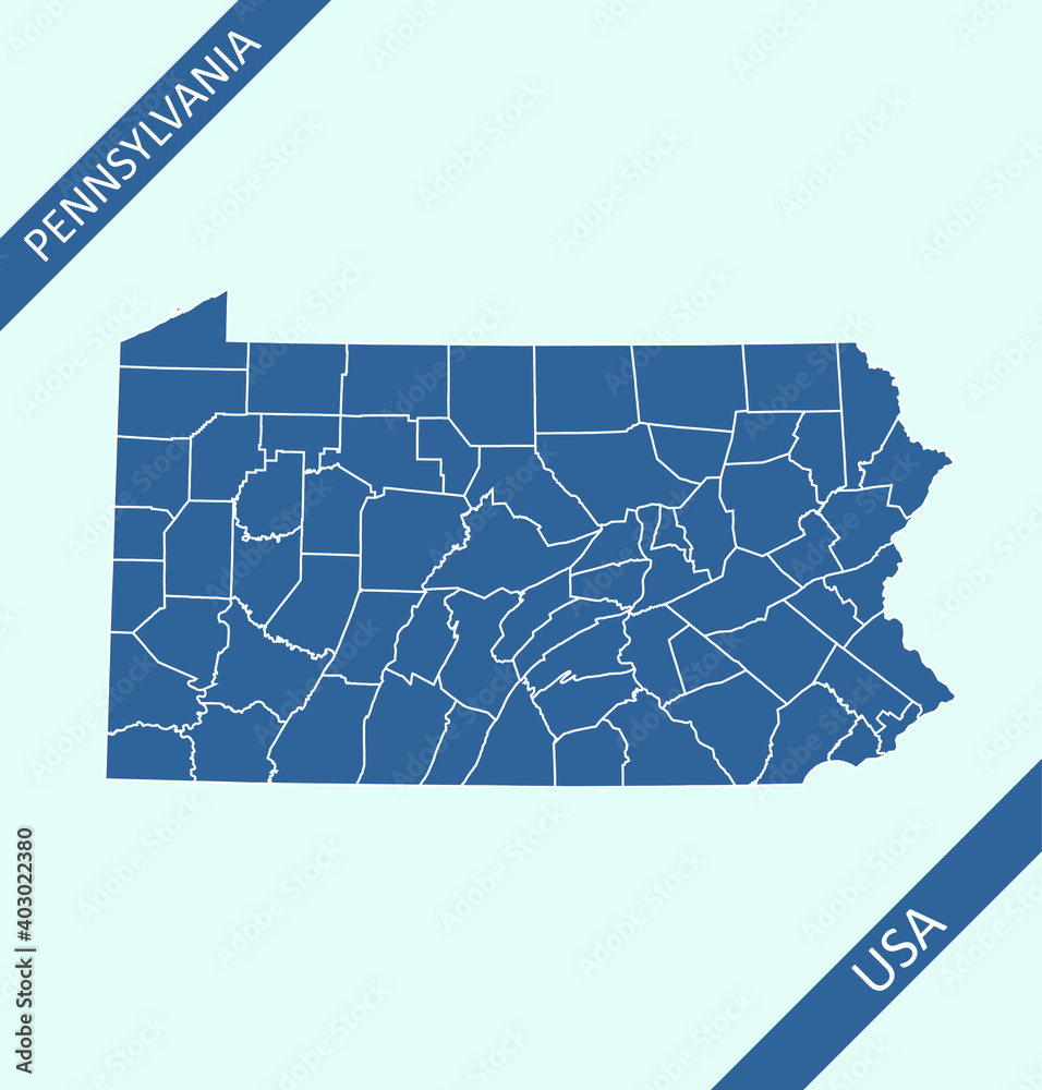 pennsylvania-county-map-outlines-vector-stock-vector-adobe-stock
