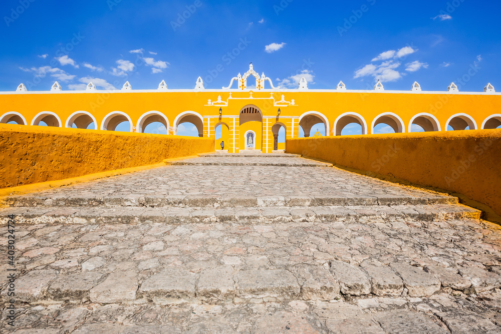 Izamal, Mexico. Convent of Saint Anthony of Padua.