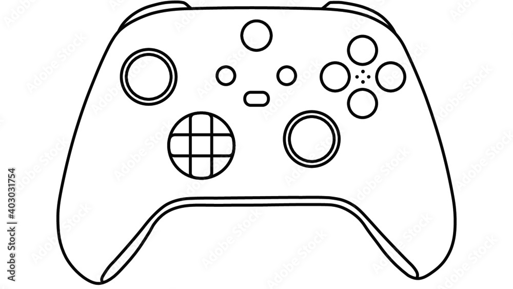 unbranded PC Human input interface, compatible with microsoft xbox series x as a controller